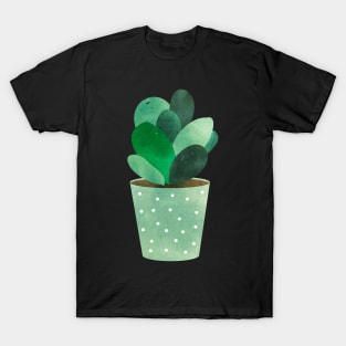 Water color cacti funny gift idea for men women men and kids T-Shirt